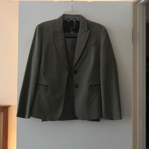 Olive suit